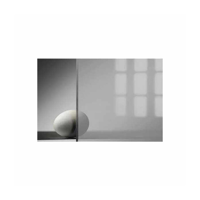 Монолитный поликарбонат 8 мм КИВИ серебристый 2050х3050 мм