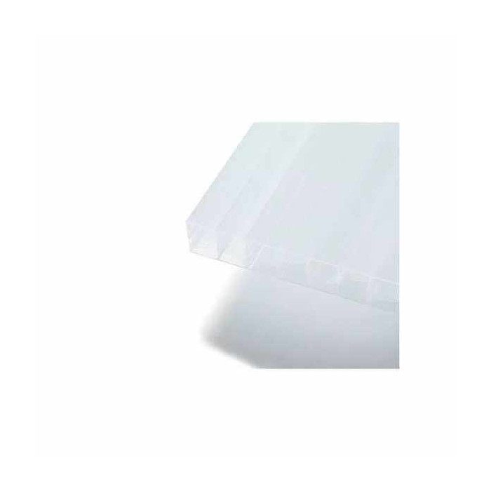 Сотовый поликарбонат 10 мм ROYALPLAST 2-UV премиум белый 2100х12000 мм